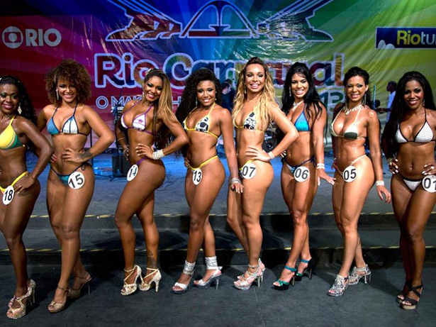 Veja as finalistas do Concurso Rainha do Carnaval 2013 do Rio