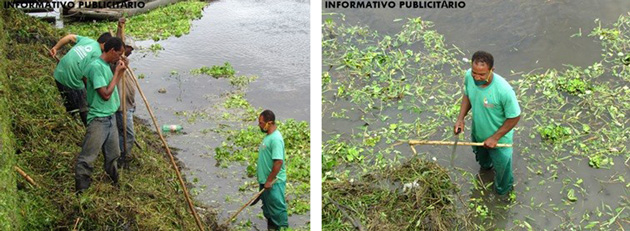 Ubaitaba: Depois de muitas reclamações começa a limpeza da margens do Rio das Contas