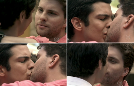 Famosos falam sobre beijo gay em "Amor à Vida" nas redes sociais