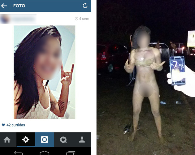 Jovem fica nua na festa do Rappa em Itacaré; caso repercutiu nas rede sociais