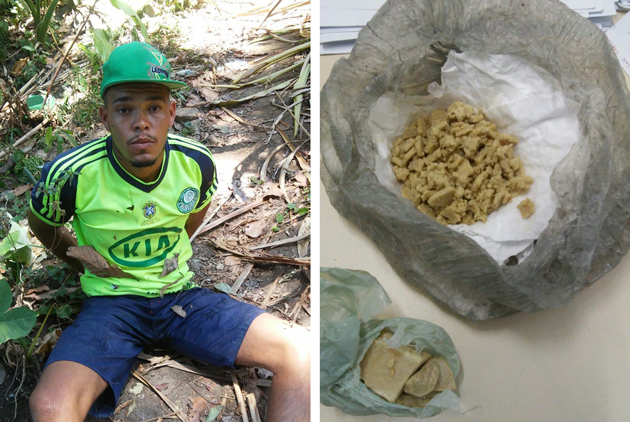 Ubaitaba: Polícia Civil prende traficante com 200 pedras de crack no Armandão