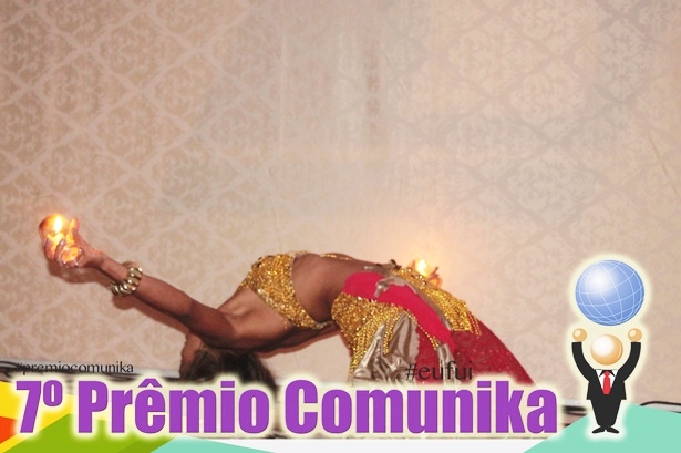 A dançarina Cheichinel Abade se apresentou no intervalo da premiação.