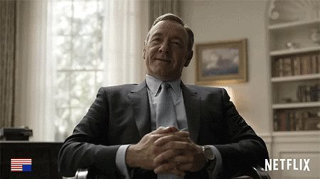 Perfil da série House of Cards ironiza caos político no Brasil