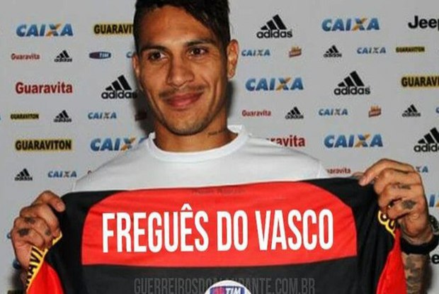 Além de perder o clássico para o Vasco, neste domingo, no Maracanã, a torcida do Flamengo tem de aguentar as brincadeiras na Internet. O revés no Campeonato Brasileiro foi um prato cheio para as piadas.