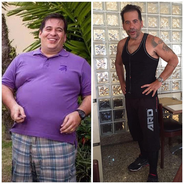 Leandro Hassum comemora após perder 62 quilos: 'Vitória'