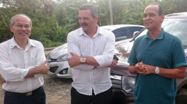 Ubaitaba: Prefeito Vane visita município para agradecer o abastecimento de água