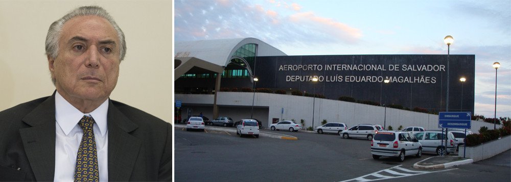Temer tira Salvador e 18 cidades baianas de programa de investimentos em aeroportos