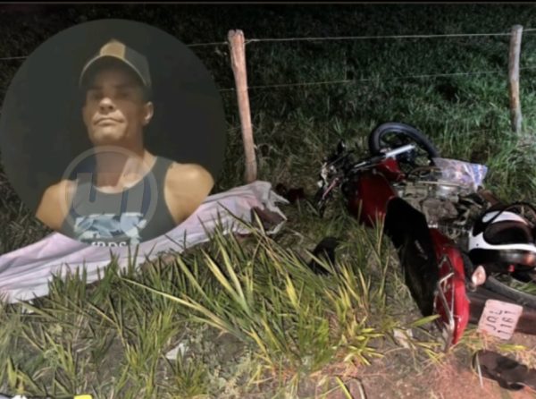 Gongogi: Pai morre e filho fica ferido em acidente com motocicleta na BA-120