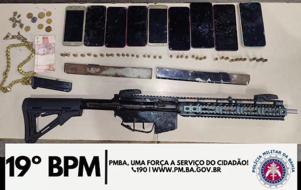 Jequié: Arma de grosso calibre é apreendida pela PM no bairro Mandacaru