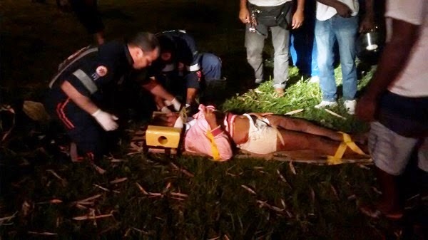 Ipiaú: Garota de 14 anos sofre fratura exposta em acidente na BR-330
