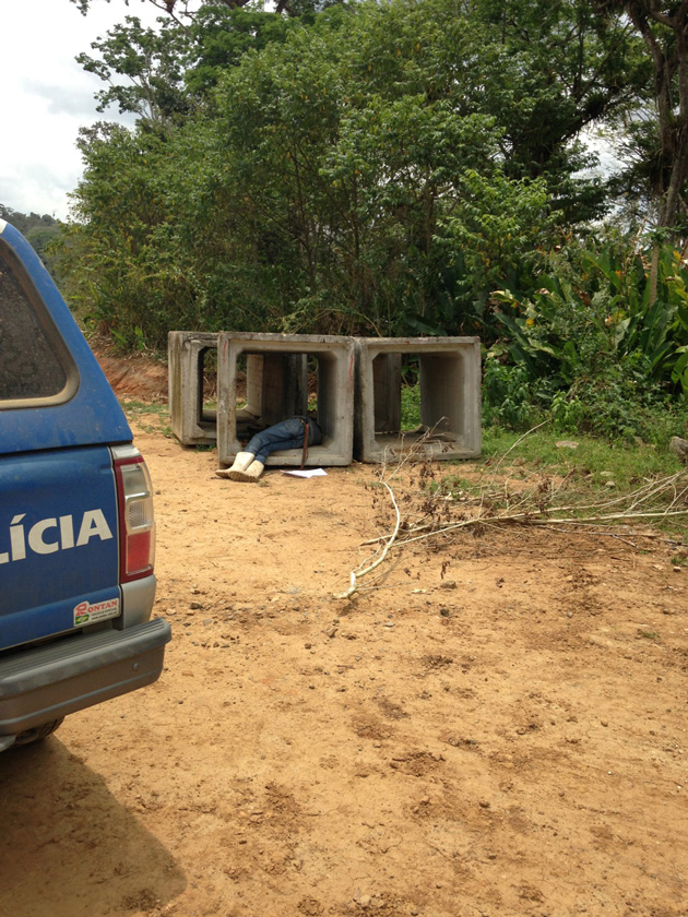 Homem é assassinado, com um tiro na testa, em zona rural de Ubaitaba