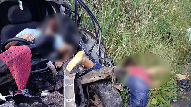 Ibirapitanga: Grave acidente na BR 101 deixa 2 mortos e um ferido