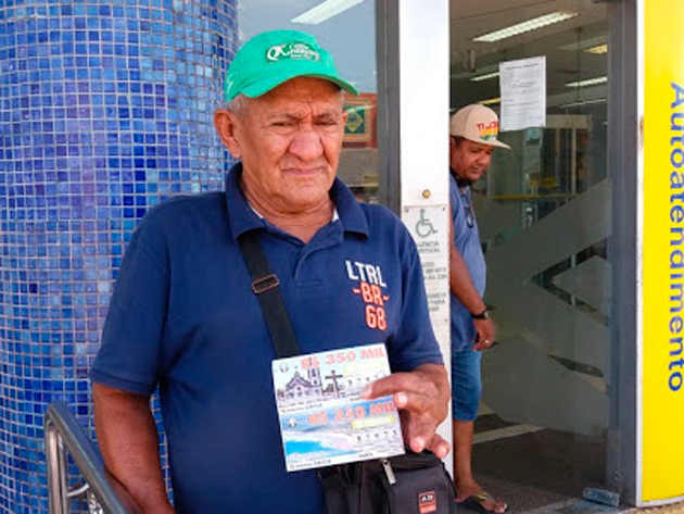 'Acabei em seis meses', revela homem que ganhou R$ 2 milhões na loteria