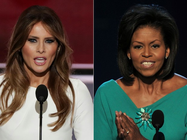 Mulher de Trump é acusada de plagiar discurso de Michelle Obama de 2008